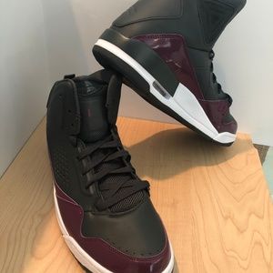 Nike Air Jordan SC-3 Shoes Anthracite Bordeaux